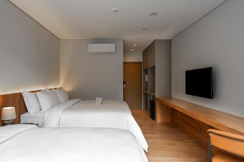 Vert Hotel Penedoにあるベッド