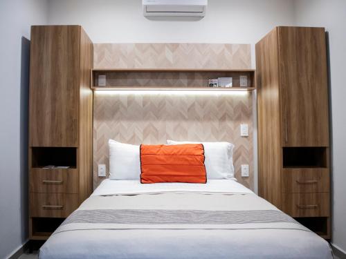 Postel nebo postele na pokoji v ubytování Hotel Mayis