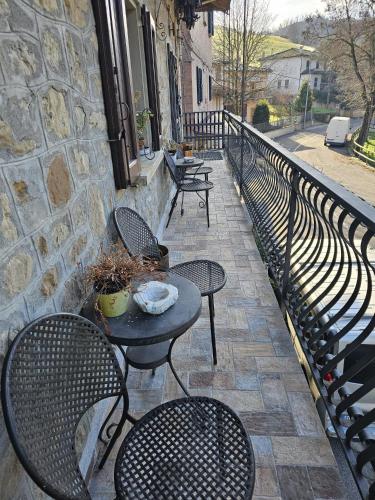 Balkón nebo terasa v ubytování Home Story Via della Resistenza 3 La Noce Mercatale Ozzano dell'Emilia BO