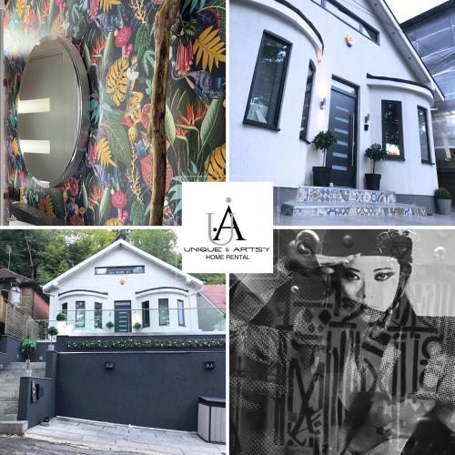 Gambar di galeri bagi Unique and Artsy Holiday Shared Home di Purley