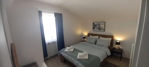 Postel nebo postele na pokoji v ubytování Apartment Lenchy