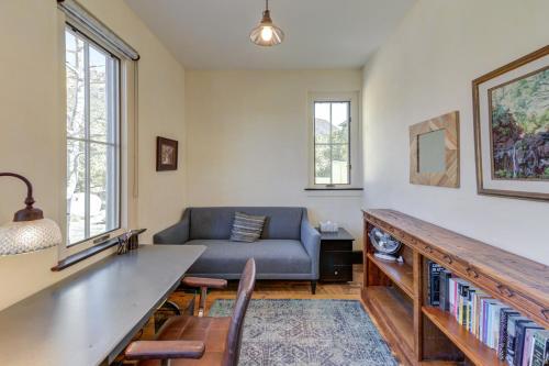 a living room with a couch and a table at South Main Residences by Surf Hotel in Buena Vista
