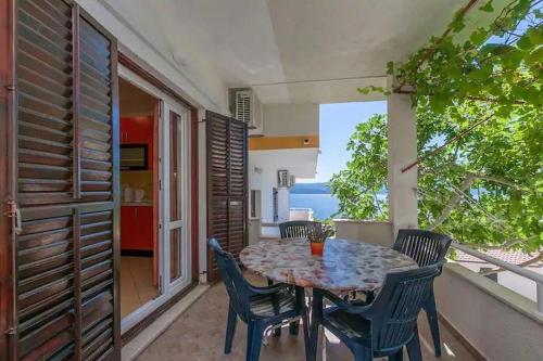 Balkón alebo terasa v ubytovaní Apartments with parking space Lokva Rogoznica, Omis - 22069