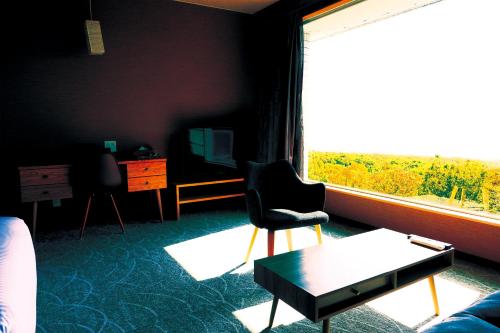 Posezení v ubytování Resort Hotel RAKI House Nasu
