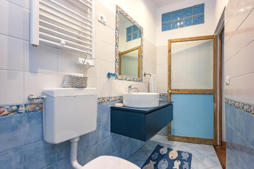 Bathroom sa nel gozzo sul mare - Genovainrelax