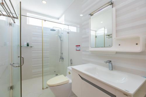 Koupelna v ubytování R7 Aria Resort