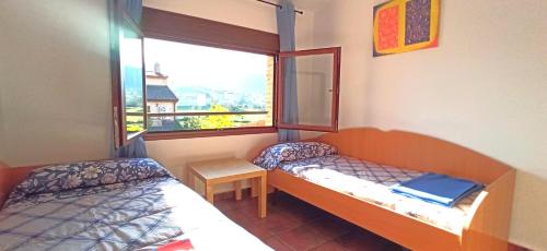 En eller flere senge i et værelse på La Higuera de Gredos