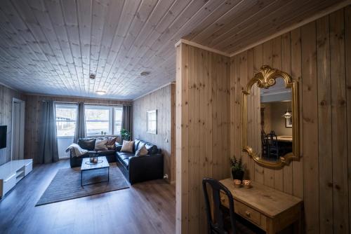 Χώρος καθιστικού στο Bjorli Fjellstuer - by Classic Norway Hotels