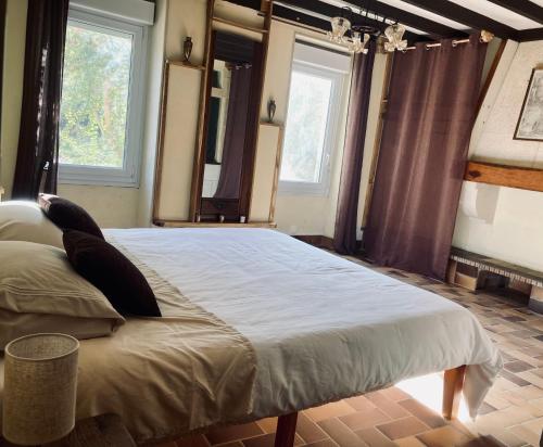 Chambre avec salle de bain privée à la campagne