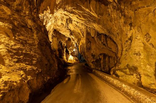 a dirt road in a cave at Parador de Cangas de Onís in Villanueva de Cangas de Onís