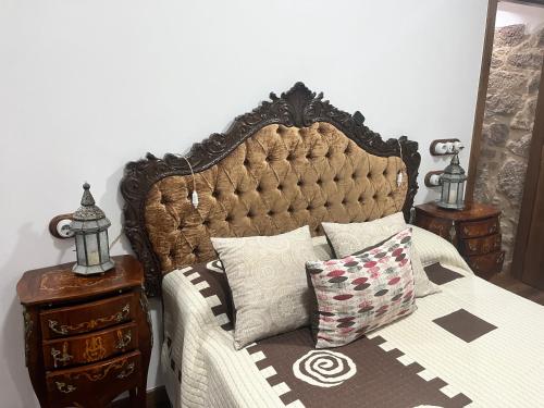 מיטה או מיטות בחדר ב-Casa Bralo