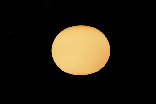 a close up of the sun in the sky at Lhotel de Mai in Tamba-sasayama