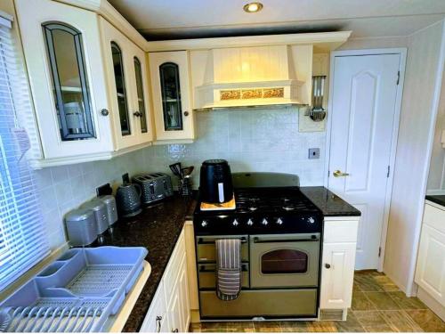 Η κουζίνα ή μικρή κουζίνα στο A beautiful Dog Friendly Holiday Home