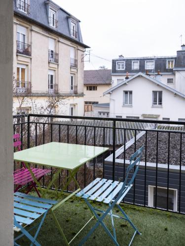 Μπαλκόνι ή βεράντα στο Residence Louis Quartier Gare