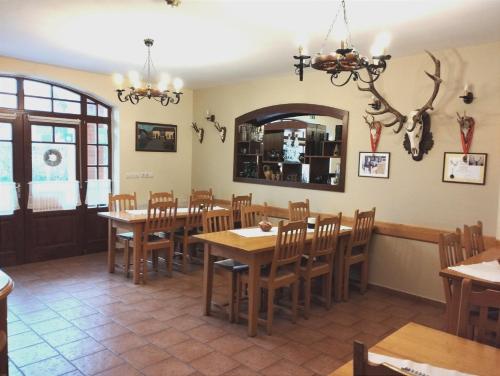 Restaurace v ubytování Eckhardt Vendégház