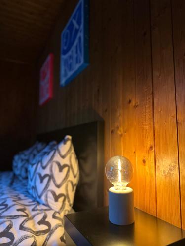 Postel nebo postele na pokoji v ubytování Bel appartement près de Verbier