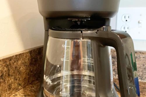 a blender sitting on top of a counter at Hangout House play, work, and visit in Nashville