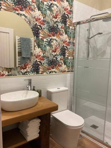 Bagno di Apartamentos Rurales El Solsuco ( La Galería)