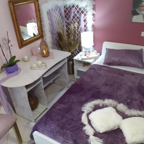Ένα ή περισσότερα κρεβάτια σε δωμάτιο στο DreamHouse