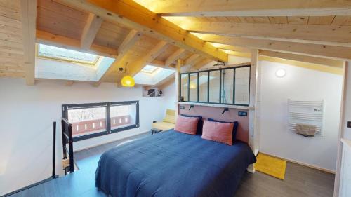 En eller flere senge i et værelse på La Petite Maison