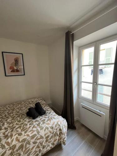 Letto o letti in una camera di Sublime T2/ Cosy/ Clim/ Parking/Plage
