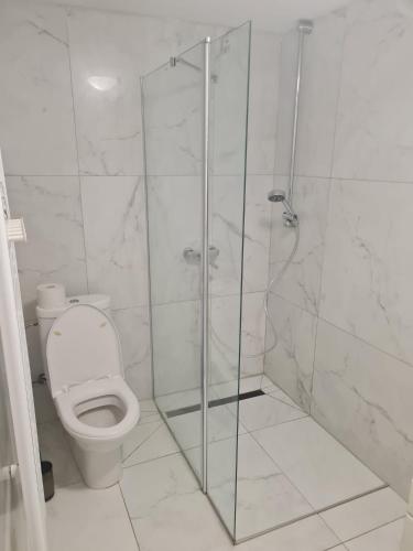 Bilik mandi di Dom pri rieke s parkovaním