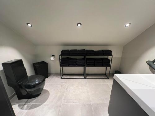 Χώρος καθιστικού στο Rjukan Sentrum Apartments NO 1