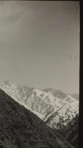 a black and white photo of a snow covered mountain at SWAT HiLL ViEW RESORT-only for families in Swat
