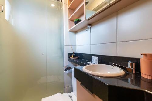 Koupelna v ubytování Apartamentos na Asa Sul de Brasília - GDP