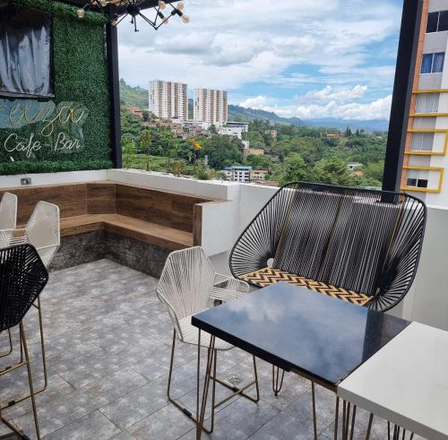 Balcon ou terrasse dans l'établissement Hotel Terraza