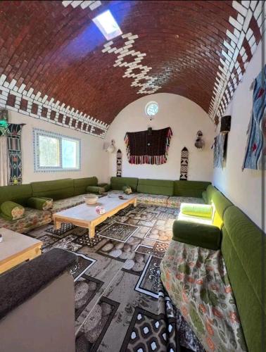 Гостиная зона в Dream Lodge Siwa دريم لودج سيوة