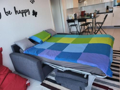 Posezení v ubytování appartement cosy