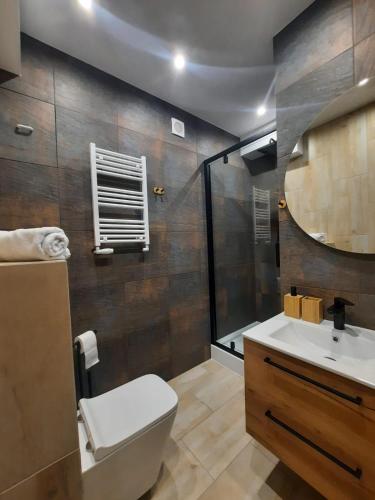 Kúpeľňa v ubytovaní Apartament Green Prince