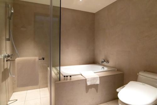 Koupelna v ubytování Sheraton Taoyuan Hotel