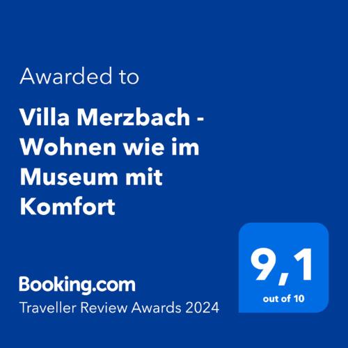 a screenshot of a phone with the text wanted to villa merbah women wife at Villa Merzbach - Wohnen wie im Museum mit Komfort in Untermerzbach