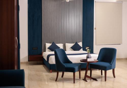 Un lugar para sentarse en The Eliot Hotel & Banquet