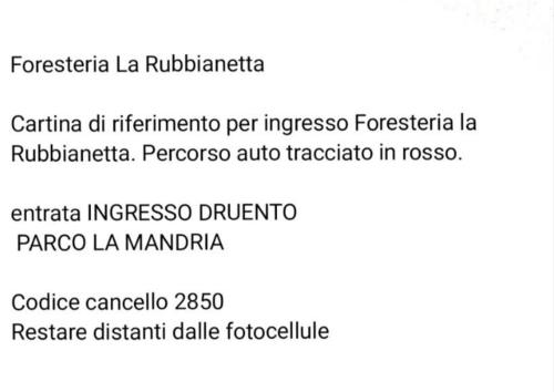 Фотография из галереи Foresteria La Rubbianetta в городе Druento