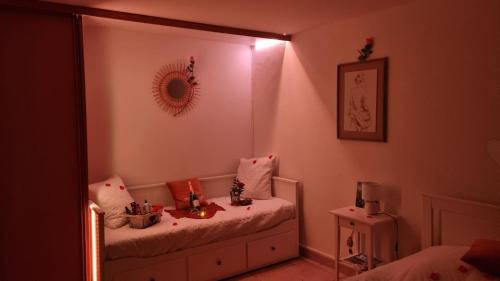 Katil atau katil-katil dalam bilik di Ô Jardin Secret 83