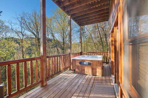 Briar Brook - Private Smoky Mountain Luxury Log Home with 2 Fireplaces, Hot Tub & Community Pool photo 37
