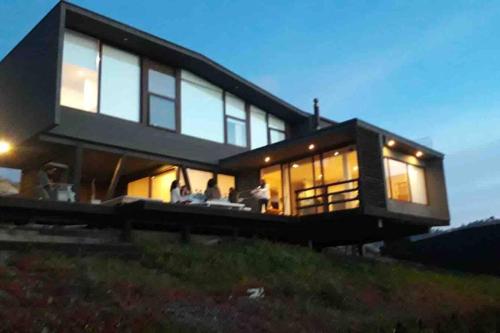 Budova, kde se prázdninový dům nachází