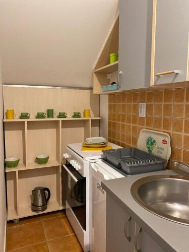 Η κουζίνα ή μικρή κουζίνα στο Apartmani Jaz 24