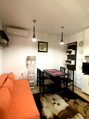 Χώρος καθιστικού στο Apartmani Jaz 24