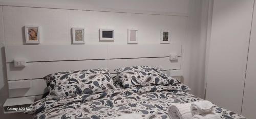 Un pat sau paturi într-o cameră la Loft Bacchiglione