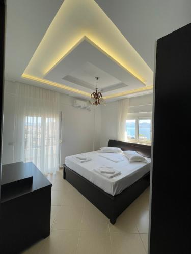 Katil atau katil-katil dalam bilik di Villa Sildi