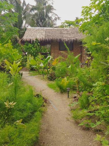 Zahrada ubytování Coleto Siargao