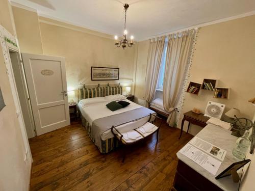 Ein Bett oder Betten in einem Zimmer der Unterkunft Cascina Vicentini