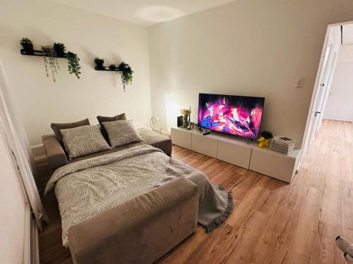 Letto o letti in una camera di Exclusive apartment for families and business