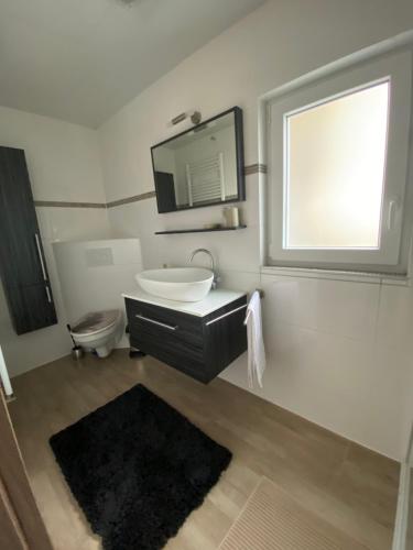 Un baño de Pension mit Moselblick