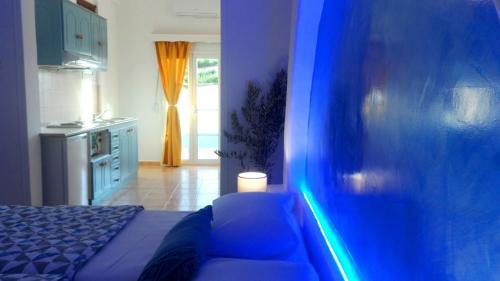 Küche/Küchenzeile in der Unterkunft Papafotis Apartments & Suites