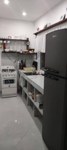 Kuchyň nebo kuchyňský kout v ubytování Meridiana